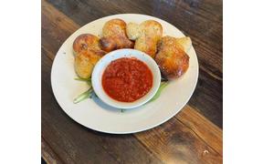 A Slice Above has a special appetizer for you tonight-Garlic Knots $5