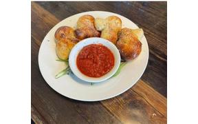 It's Fri-yay! Garlic Knots are back for $5 and don't forget you can order to-go now